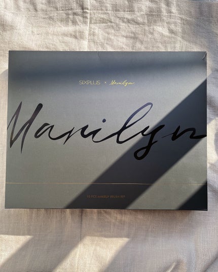 SIXPLUS X MARILYN 10本メイクアップブラシセット/SIXPLUS/メイクブラシを使ったクチコミ(6枚目)