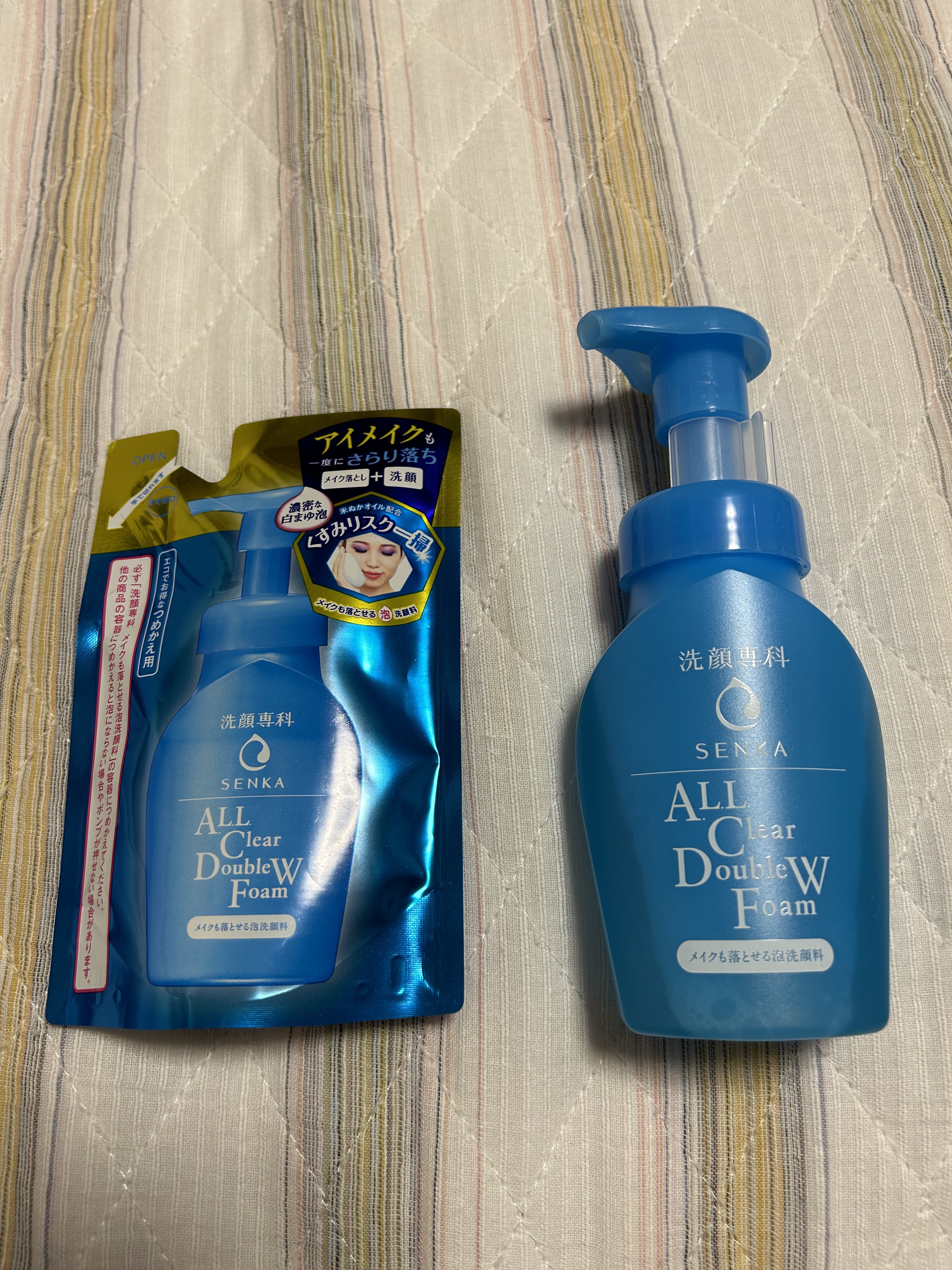 メイクも落とせる泡洗顔料/SENKA（専科）/泡洗顔を使ったクチコミ（1枚目）