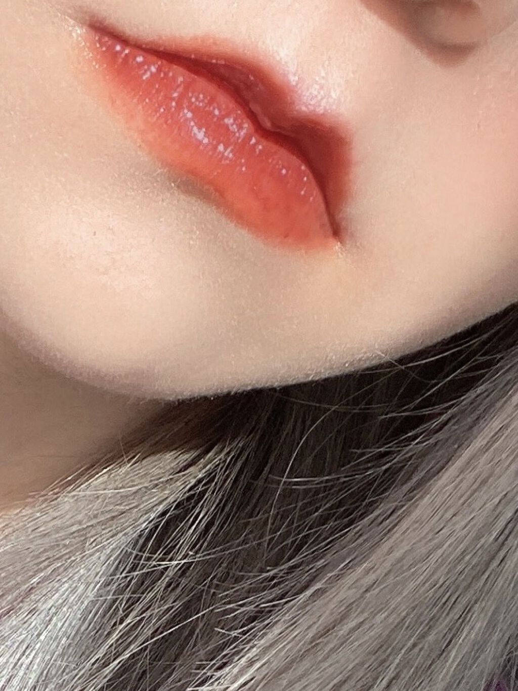 グラスティングウォーターグロス/rom&nd/リップグロスを使ったクチコミ（2枚目）