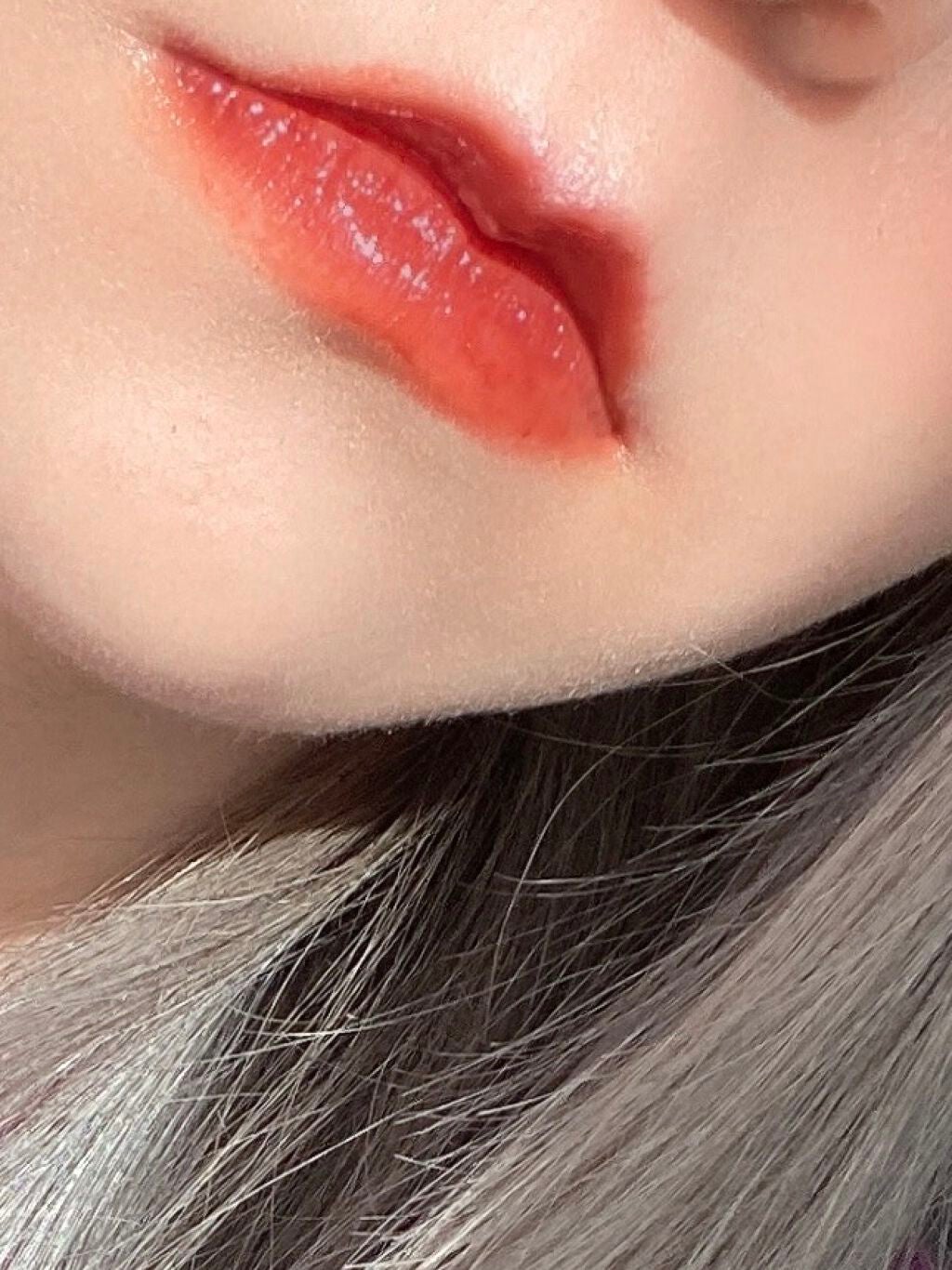 グラスティングウォーターグロス/rom&nd/リップグロスを使ったクチコミ(2枚目)