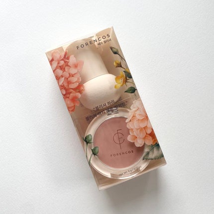 ベアブラッシャー パフ付き/フォレンコス/パウダーチークを使ったクチコミ(3枚目)