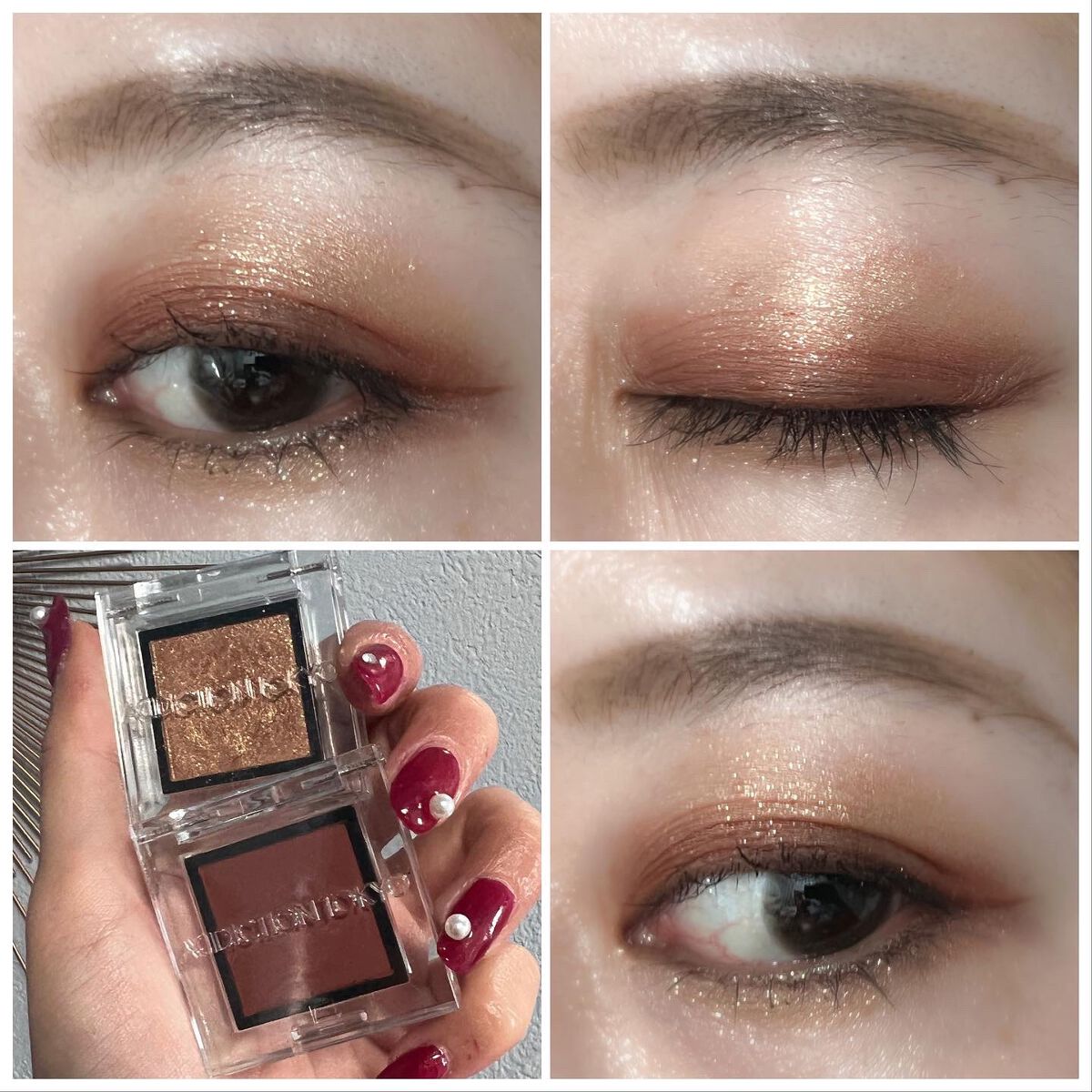 アディクション ザ アイシャドウ スパークル/ADDICTION/単色アイシャドウを使ったクチコミ(5枚目)