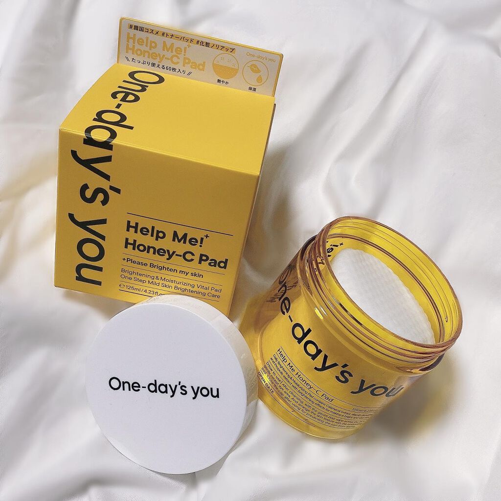 ヘルプミー! ハニーCパッド/One-day's you/トナーパッドを使ったクチコミ（1枚目）