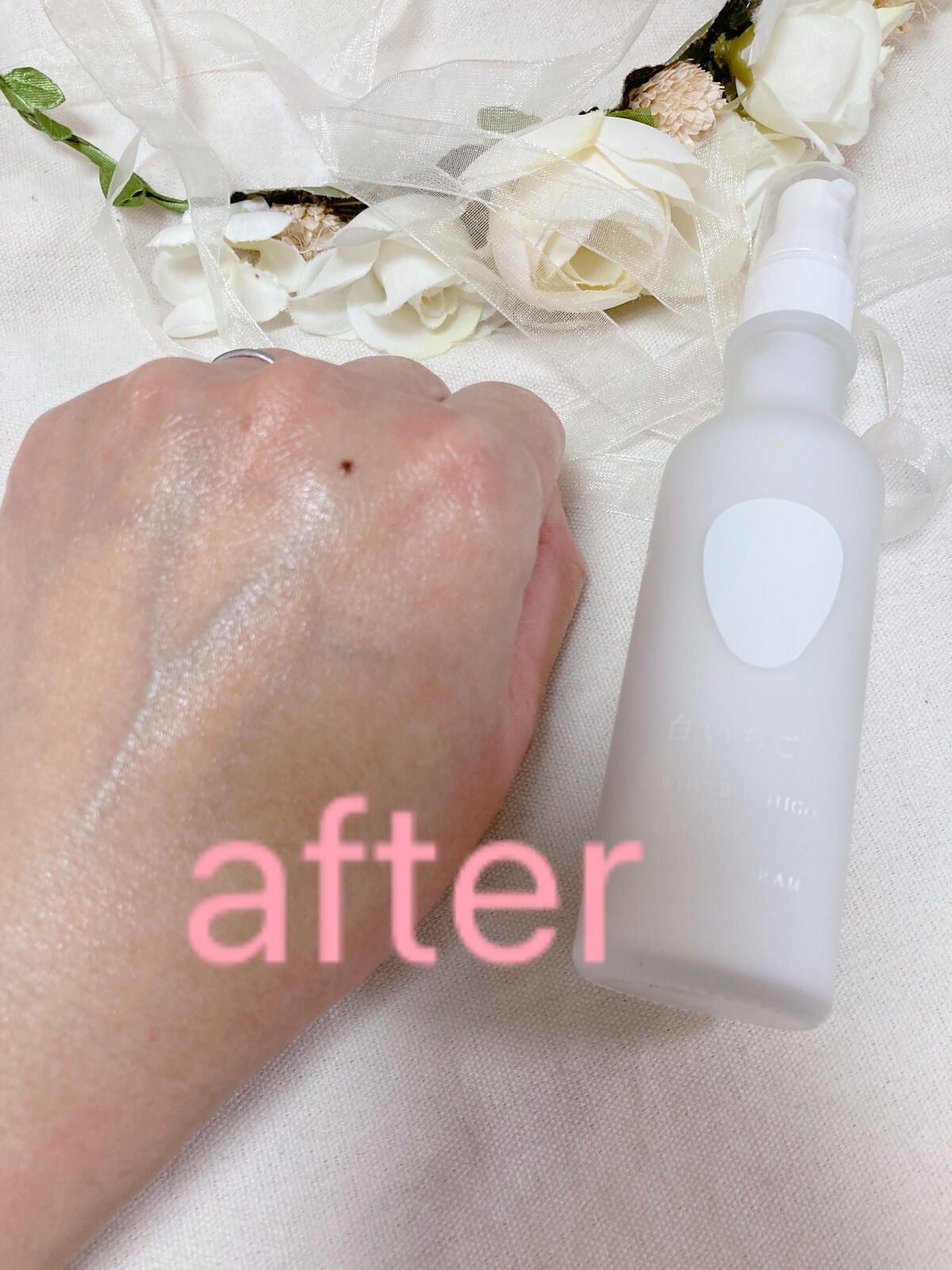 オーガニック テック-クリーム/WHITE ICHIGO/フェイスクリームを使ったクチコミ(4枚目)