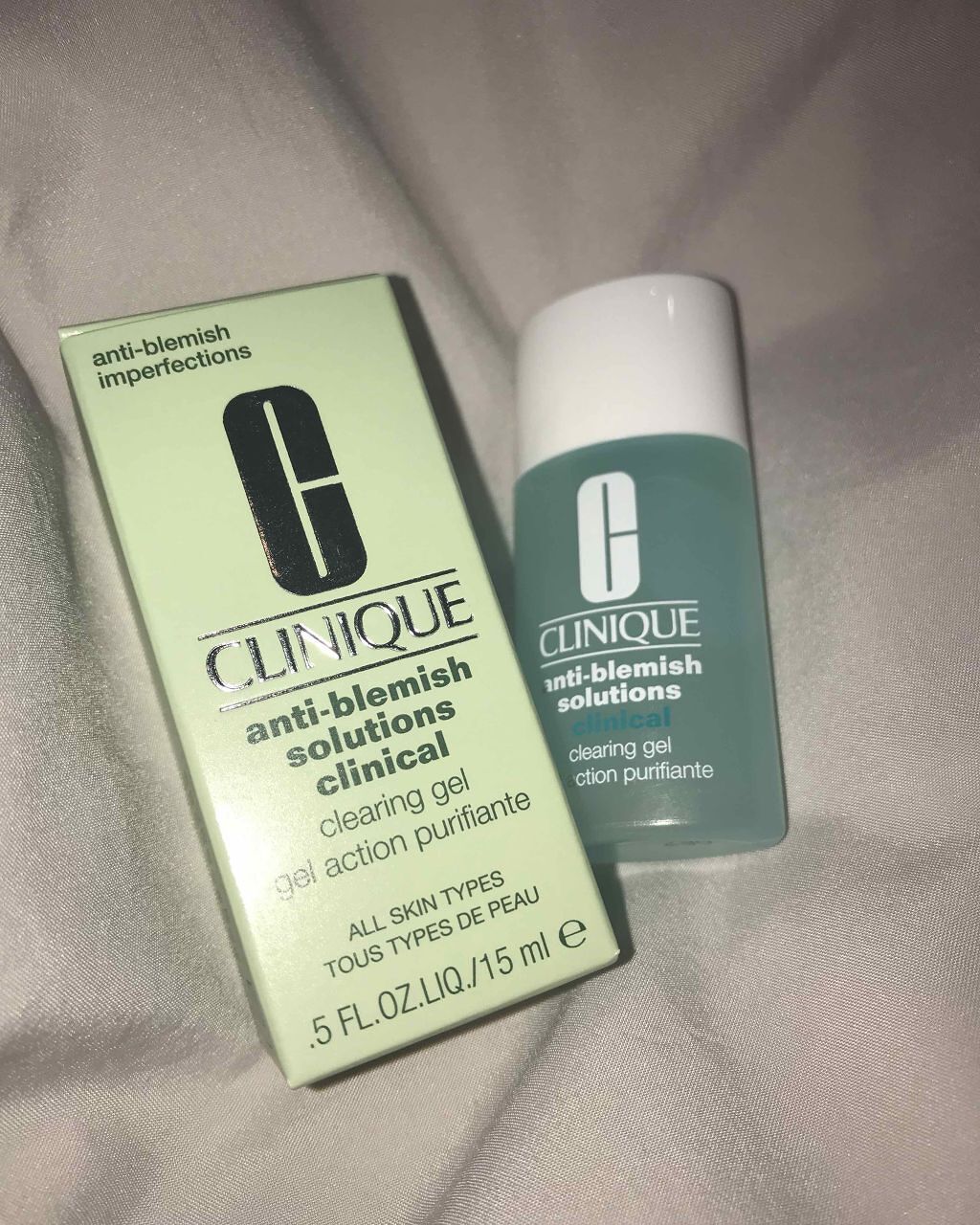 アクネ クリアリング ジェル/CLINIQUE/美容液を使ったクチコミ(1枚目)