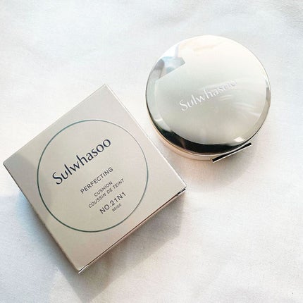 パーフェクティング クッション/エアリ/Sulwhasoo/クッションファンデーションを使ったクチコミ(4枚目)