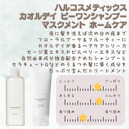 カオルデイ マスクメント/ハル コスメティックス/ヘアマスク・ヘアパックを使ったクチコミ(2枚目)