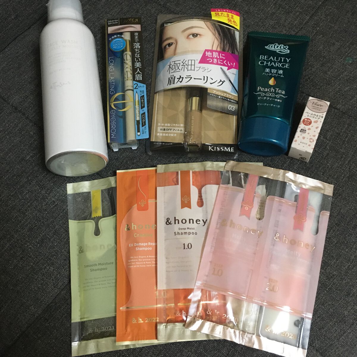 ロングラスティングアイブロウ LT03 グレイリッシュブラウン/excel/リキッドアイブロウを使ったクチコミ（1枚目）