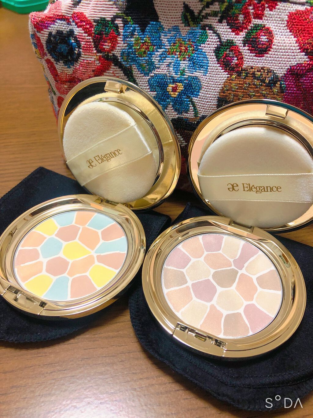 ラ プードル オートニュアンス/Elégance/プレストパウダーを使ったクチコミ(1枚目)