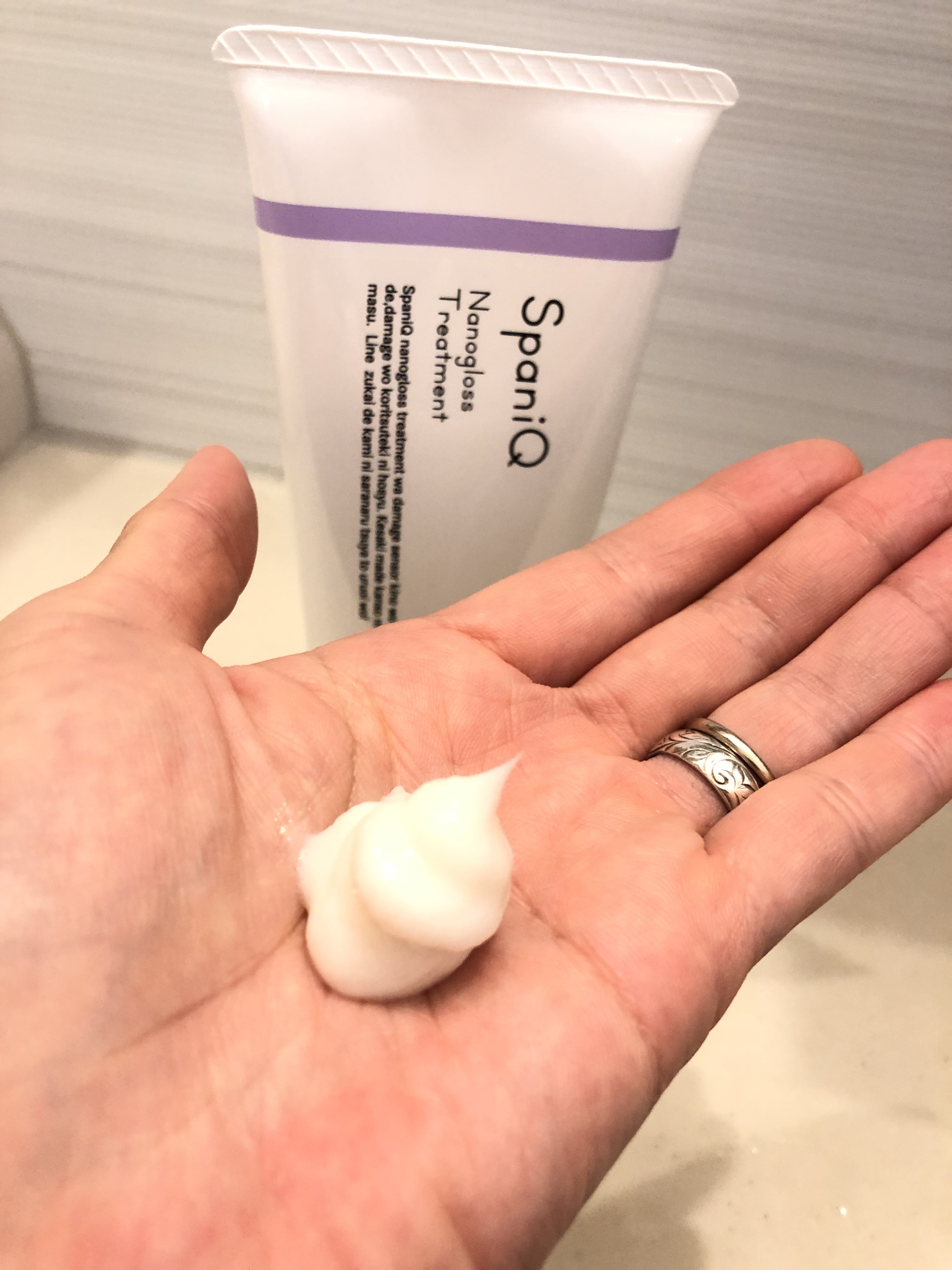 ナノグロストリートメント/SpaniQ/洗い流すヘアトリートメントを使ったクチコミ（1枚目）