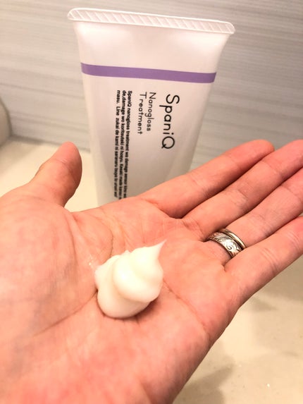 ナノグロストリートメント/SpaniQ/洗い流すヘアトリートメントを使ったクチコミ(1枚目)