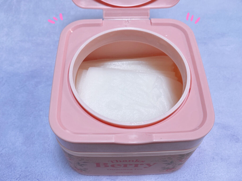 Thanks Berry ダージリンティー マスク/manyo/シートマスク・パックを使ったクチコミ（3枚目）