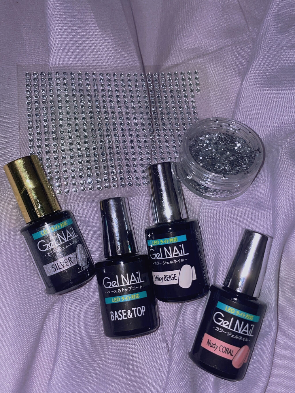 ジェルネイル（ライト対応）/セリア/ジェルネイルを使ったクチコミ（2枚目）