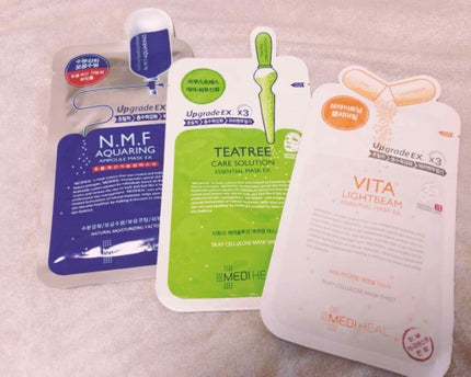 N.M.FアクアアンプルマスクJEX/MEDIHEAL/シートマスク・パックを使ったクチコミ(1枚目)