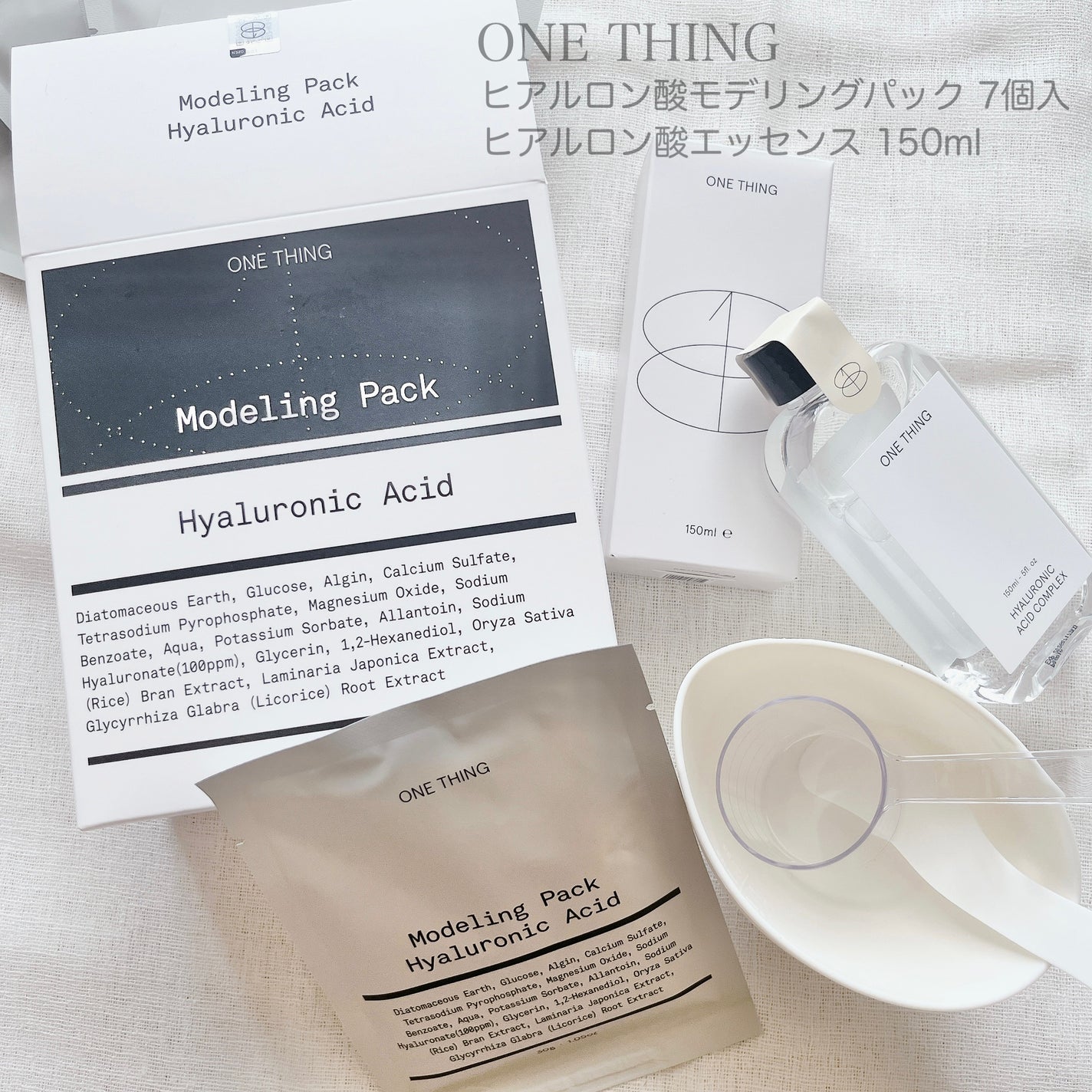 ヒアルロン酸化粧水/ONE THING/化粧水を使ったクチコミ(1枚目)