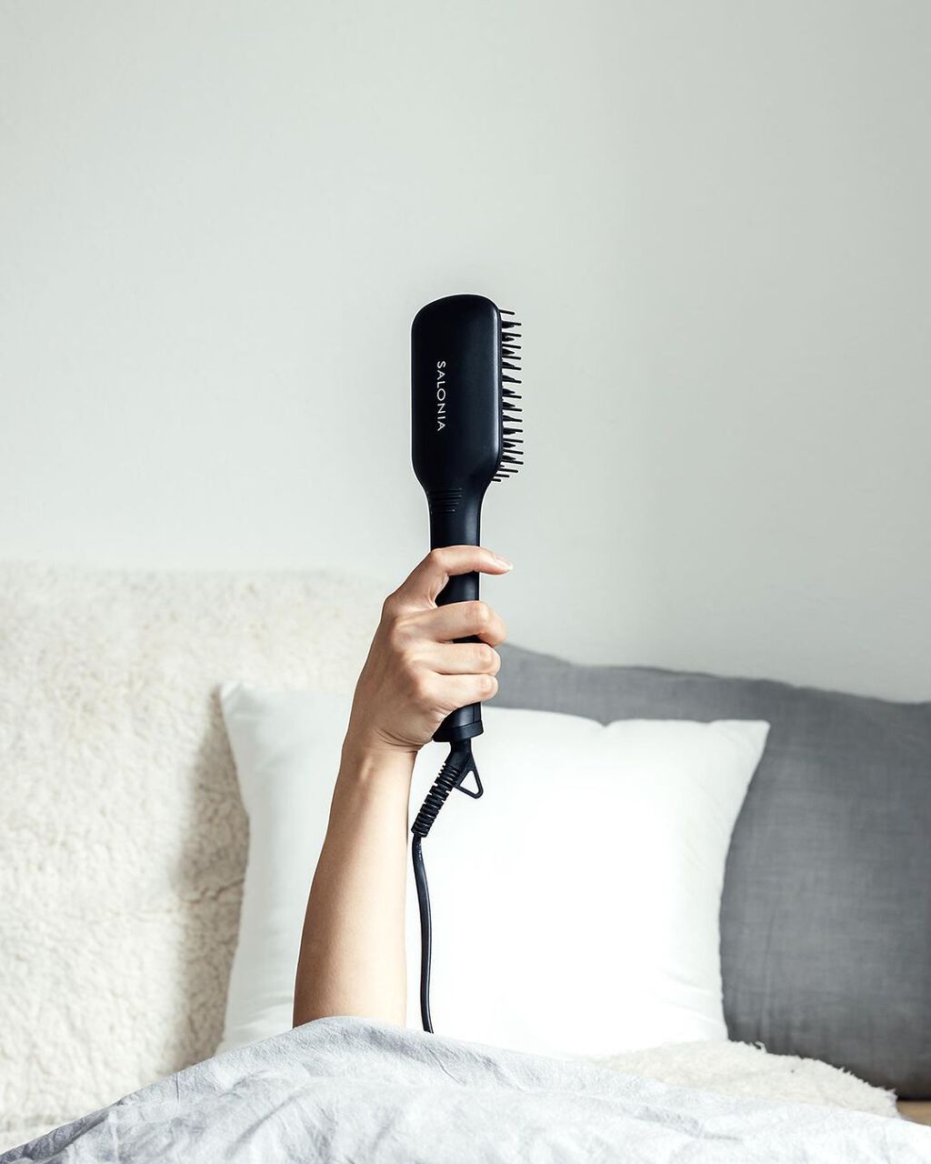 SALONIA ストレートヒートブラシ/SALONIA/ヒートブラシを使ったクチコミ（1枚目）