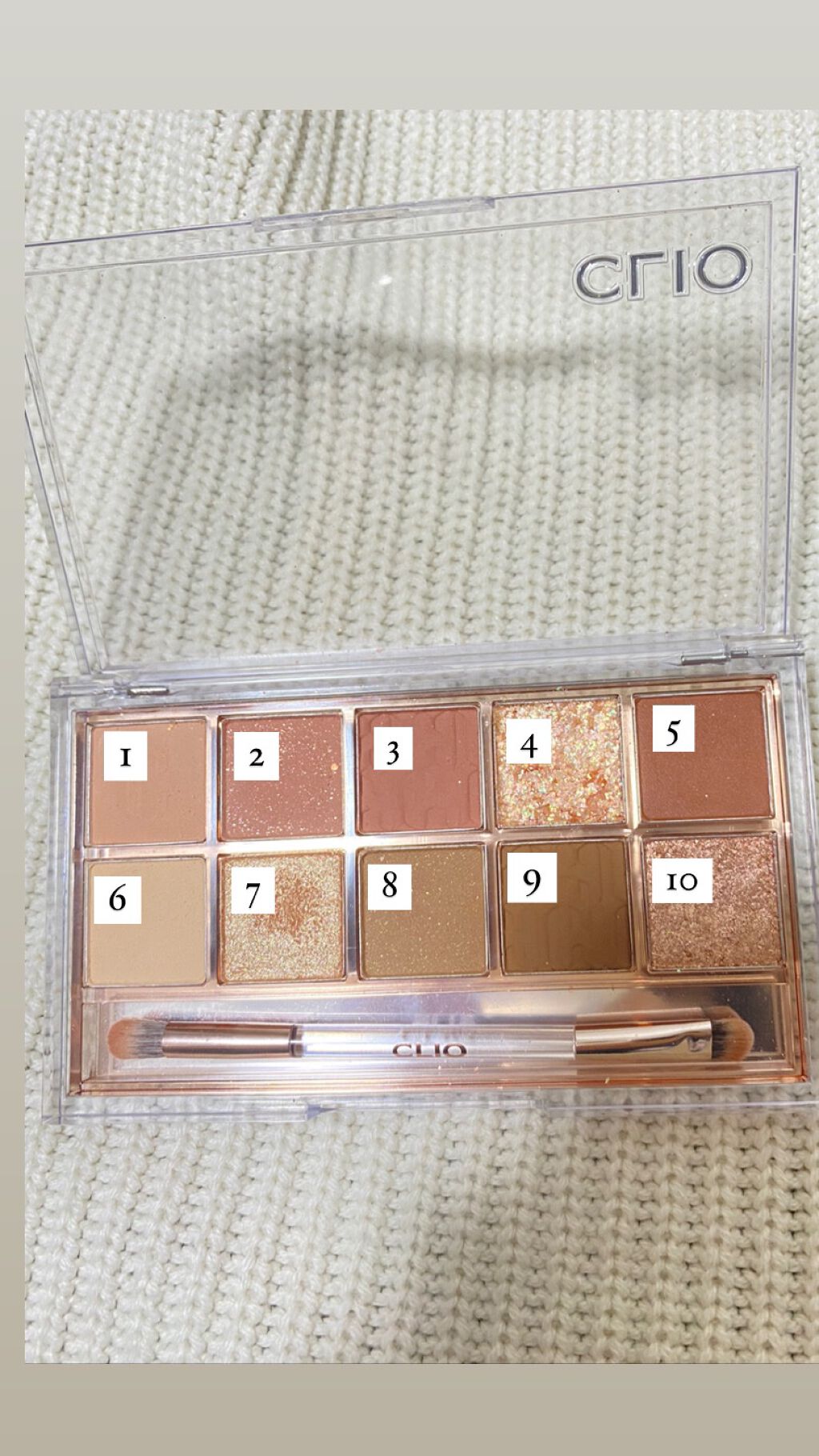 プロ アイ パレット/CLIO/アイシャドウパレットを使ったクチコミ(2枚目)