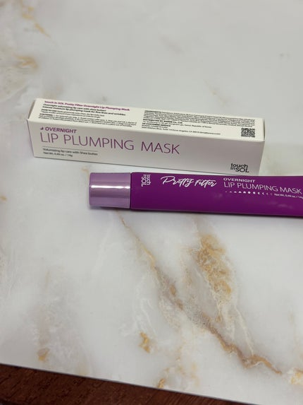 プリティフィルターオーバーナイトリッププランピングマスク/touch in SOL /リップマスクを使ったクチコミ(5枚目)