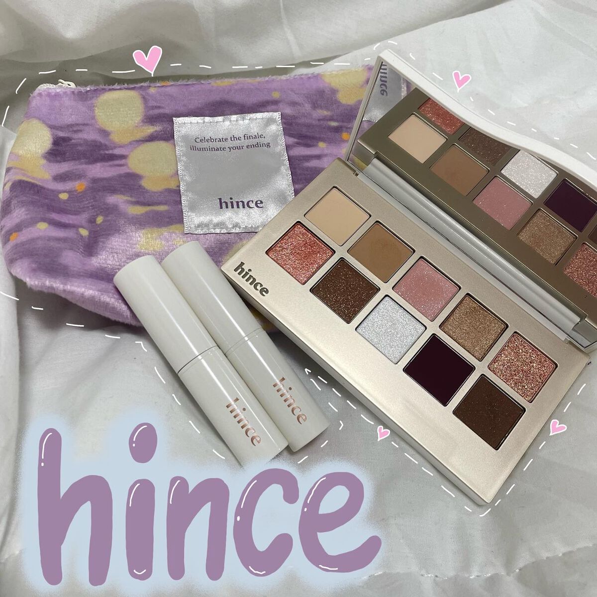 ニューデップスアイシャドウパレット/hince/アイシャドウパレットを使ったクチコミ(1枚目)