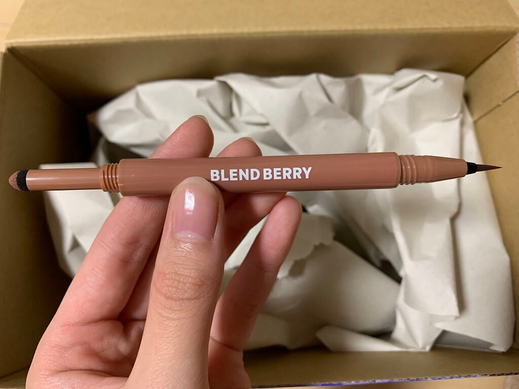 ニュアンスオン 3Dアイブロウ /BLEND BERRY/パウダーアイブロウを使ったクチコミ(5枚目)