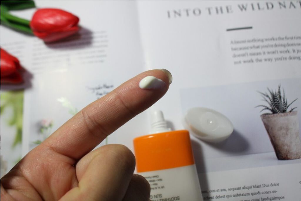 ALOE SHOOTHING FRESH SUN GEL/VEGAN TOLOGY/日焼け止めジェルを使ったクチコミ（3枚目）