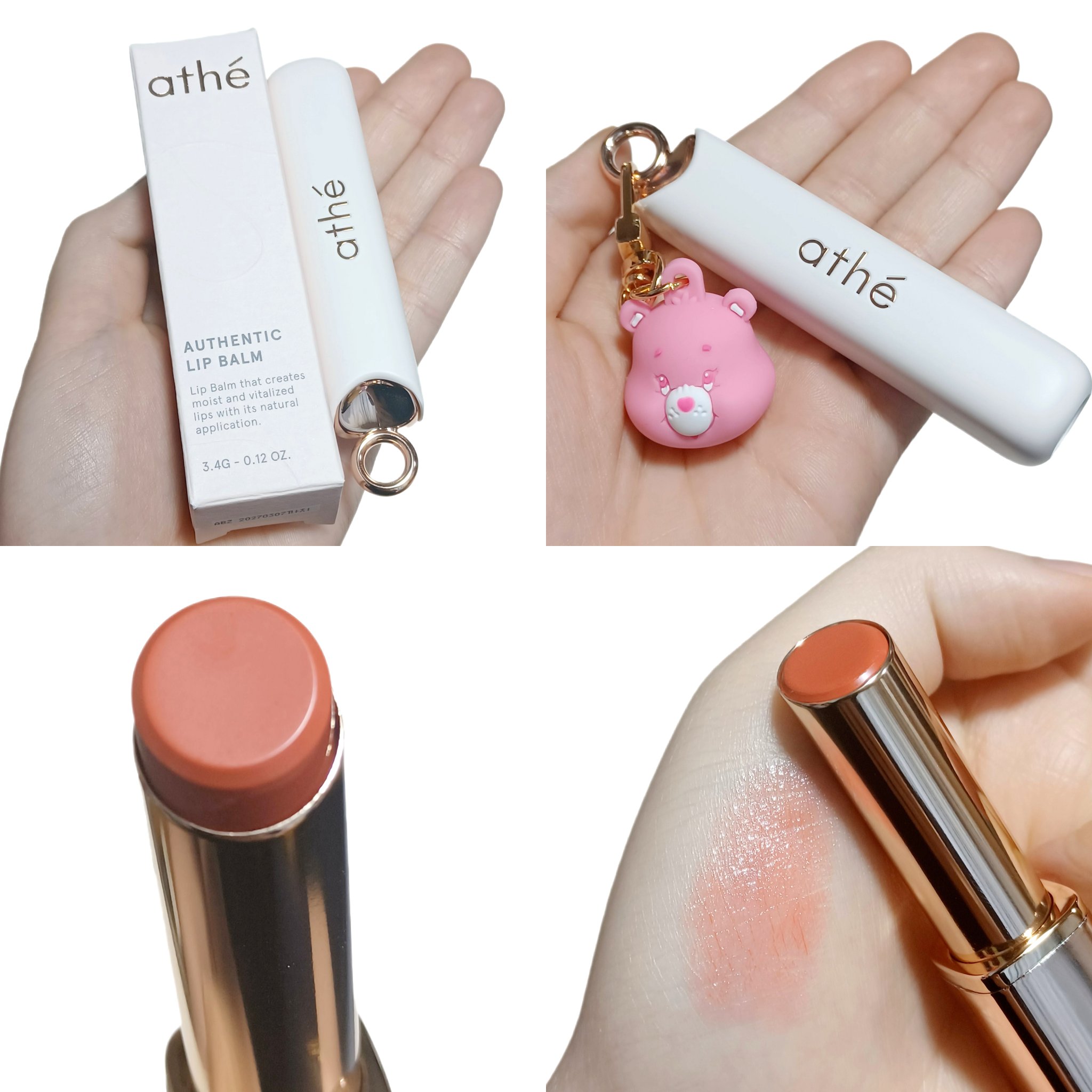 オーセンティック リップ バーム/athé/口紅を使ったクチコミ（2枚目）