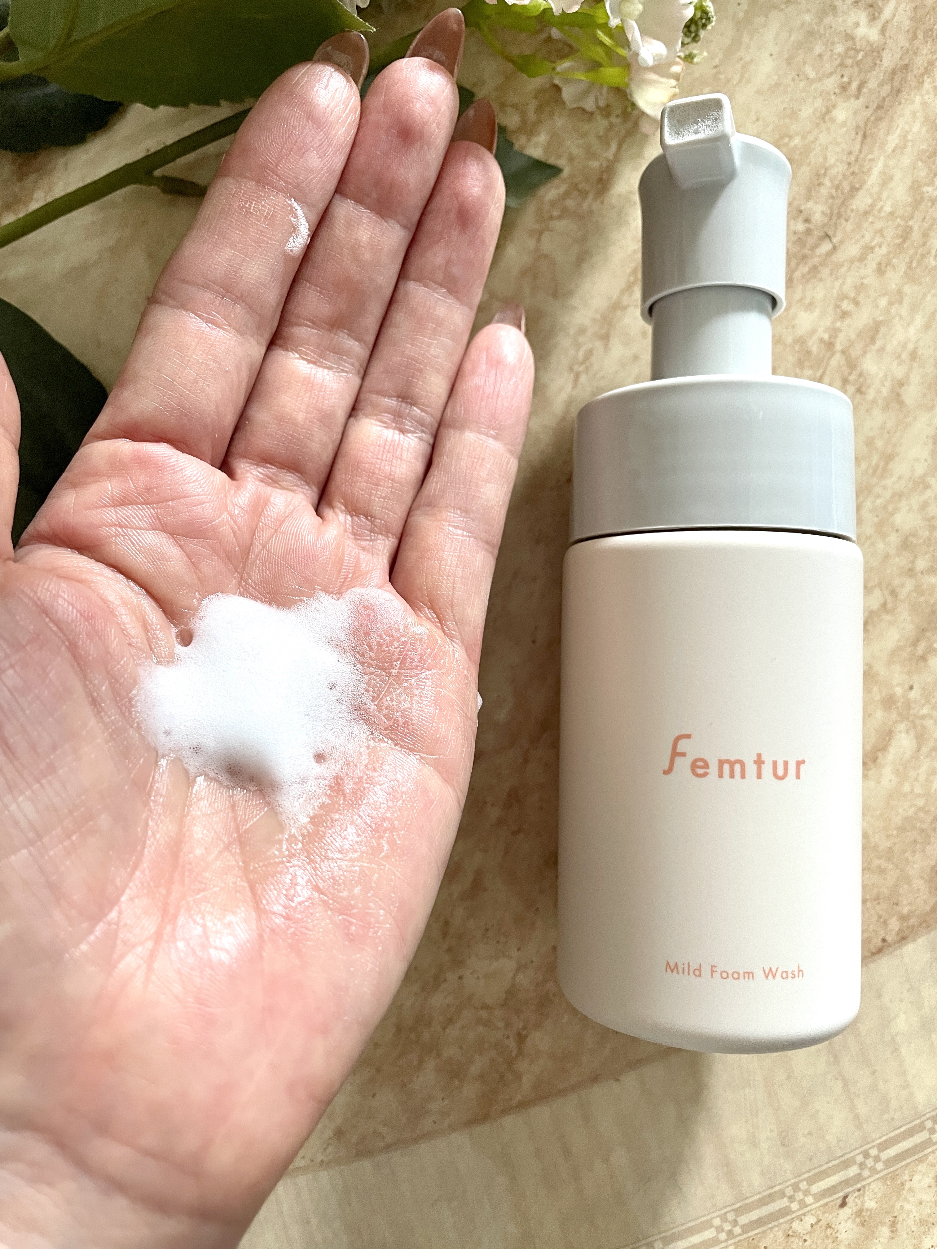 フェムチャー　マイルドフォームウォッシュ/アンファー(スカルプD)/デリケートゾーンケアを使ったクチコミ（3枚目）