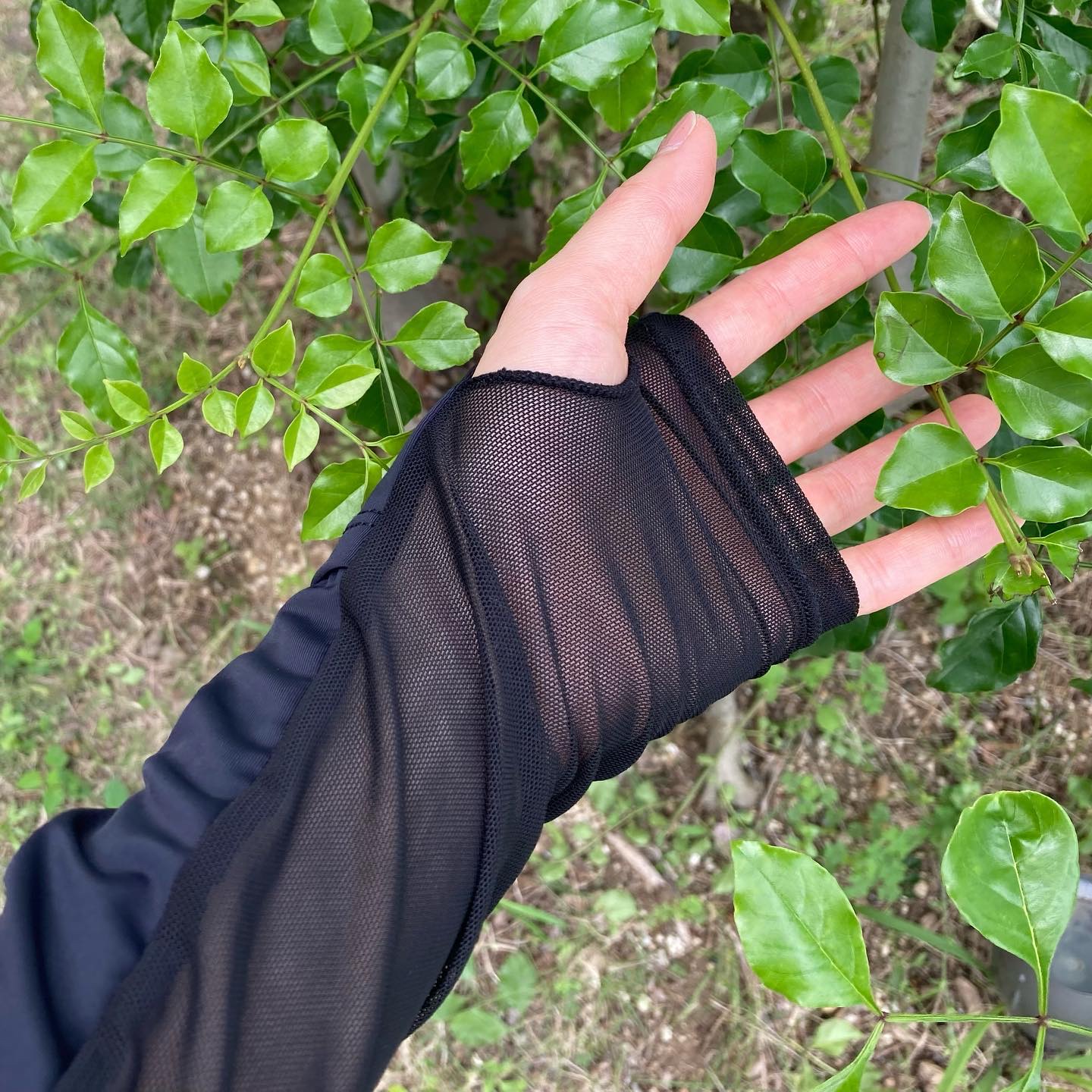 SEA BREEZE 接触冷感アームカバー/シーブリーズ/その他を使ったクチコミ（2枚目）