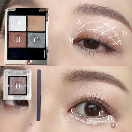 アディクション ザ アイシャドウ スパークル/ADDICTION/単色アイシャドウを使ったクチコミ(2枚目)