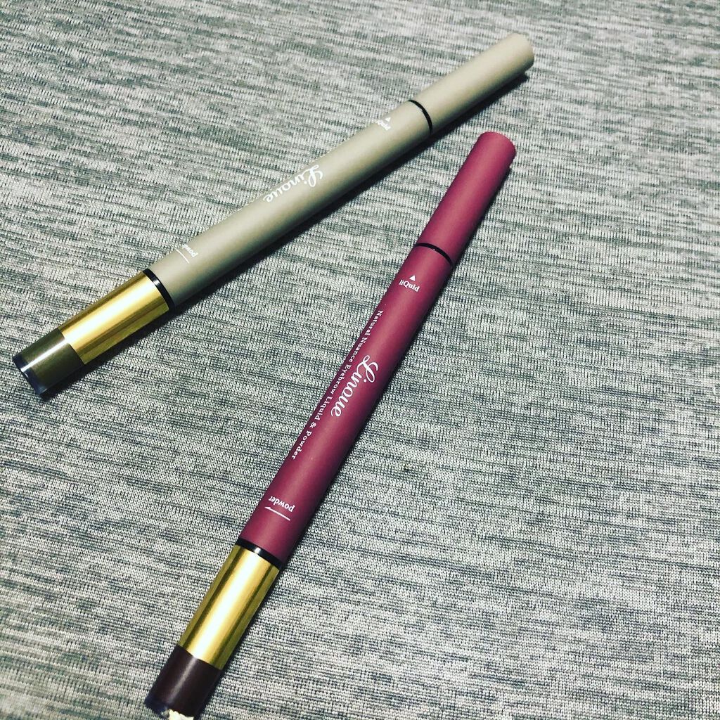 アイブロウL&P 01オリーブ NNLP-01/Linoue/パウダーアイブロウを使ったクチコミ（3枚目）