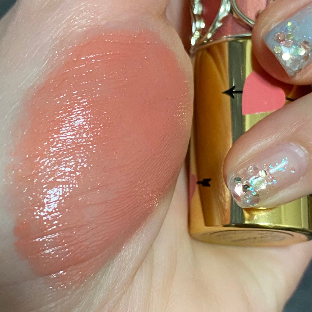 みーちゃん🐸 on LIPS 「╲YSLROUGE💄╱こんにちは☀️今日は初のリップレビュー💄..」(3枚目)