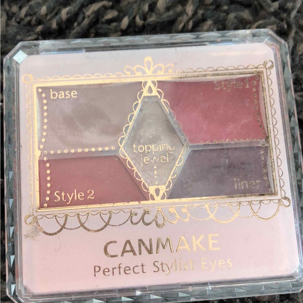 【旧品】パーフェクトスタイリストアイズ/キャンメイク/アイシャドウパレットを使ったクチコミ(1枚目)