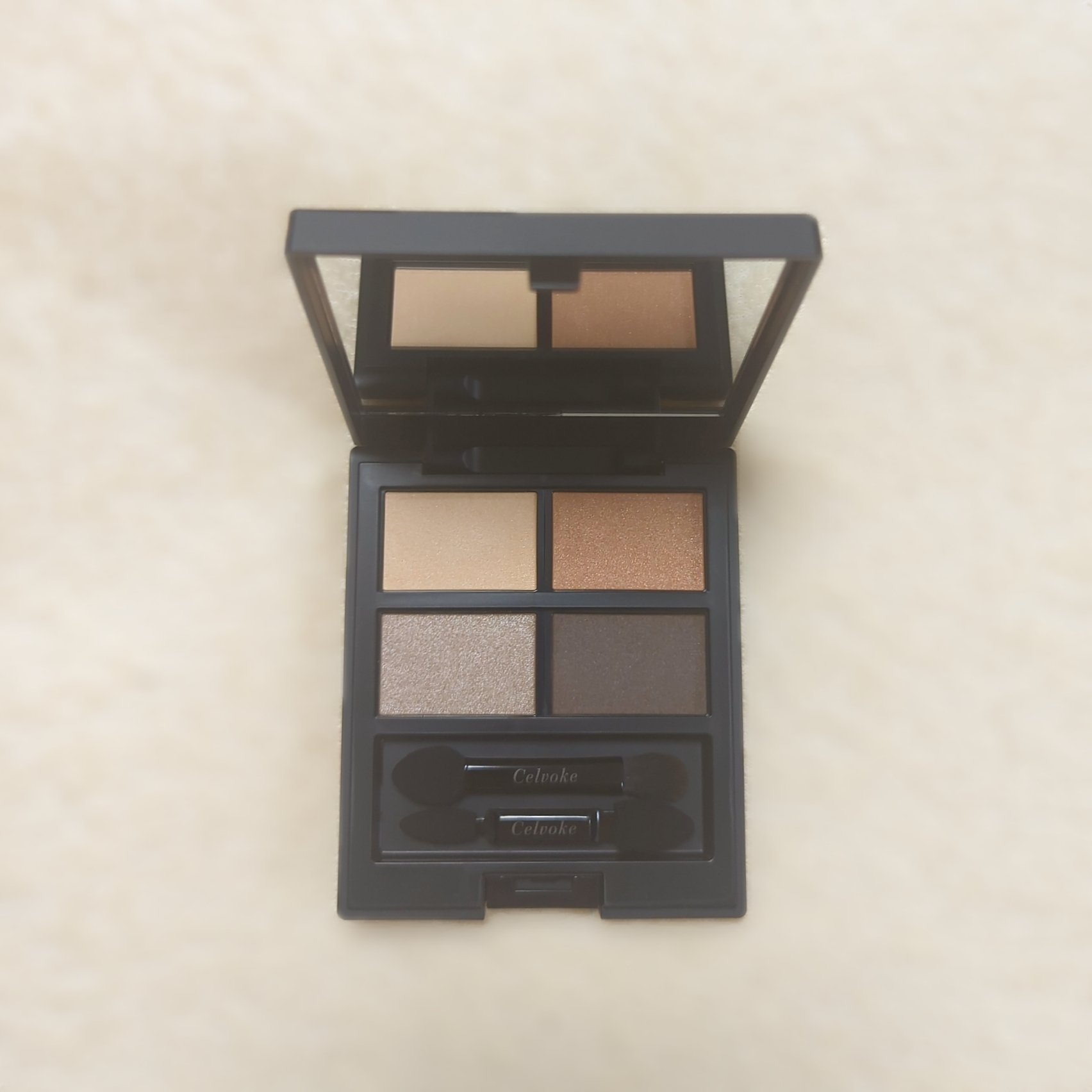 セルヴォーク ヴァティック アイパレット 09 タイムレスキャメル/Celvoke/アイシャドウパレットを使ったクチコミ（2枚目）