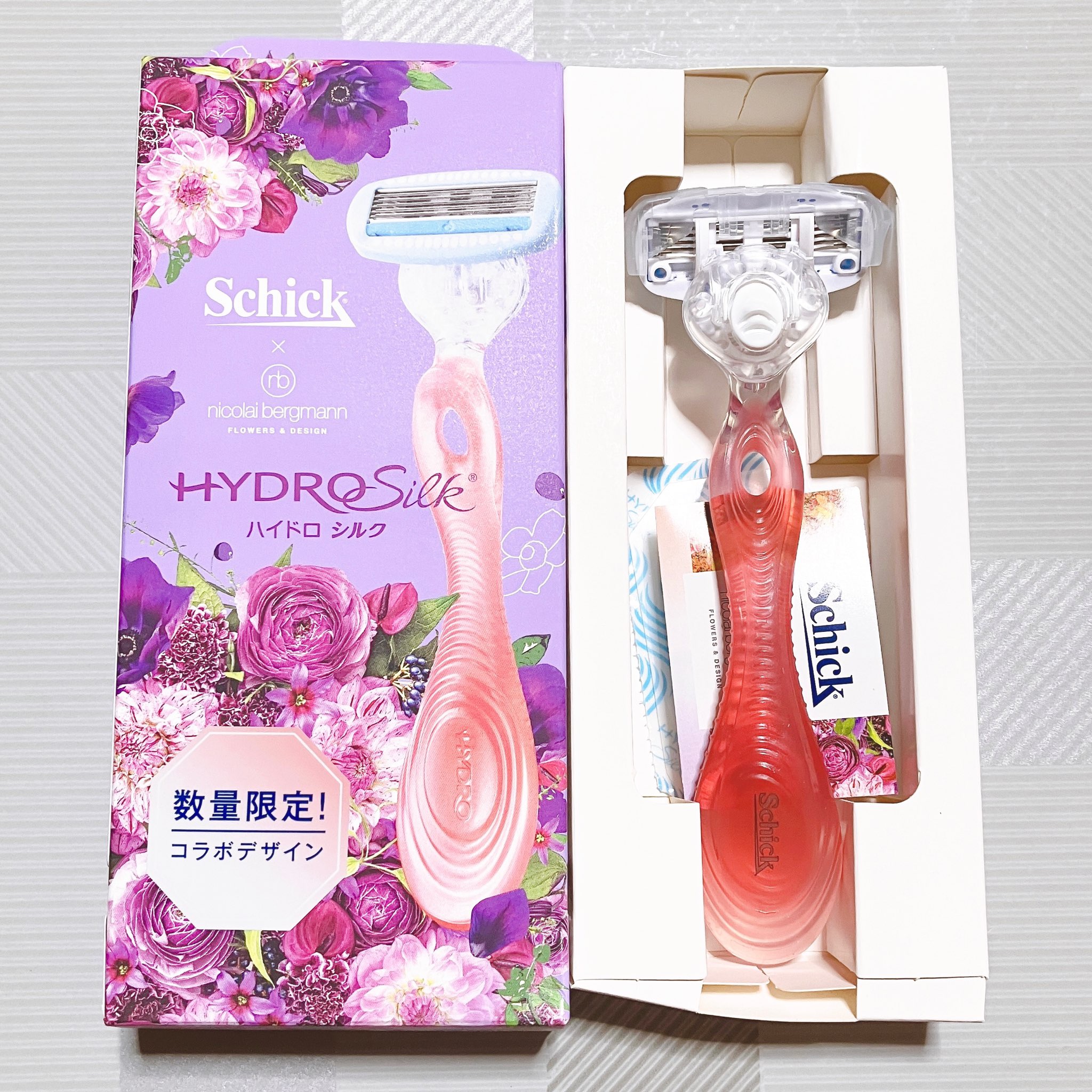 ハイドロシルク ホルダー （刃付き＋替刃１コ）/ハイドロシルク/シェーバーを使ったクチコミ（1枚目）