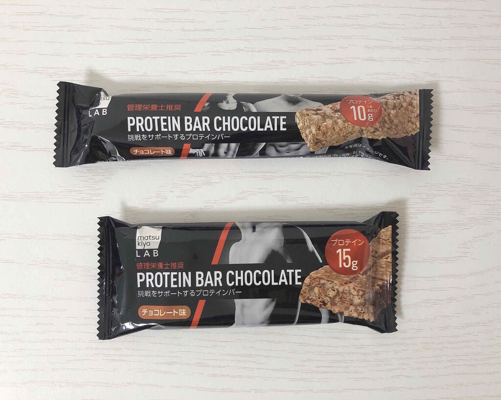 プロテインバーチョコレート/matsukiyo LAB/プロテインバーを使ったクチコミ(1枚目)