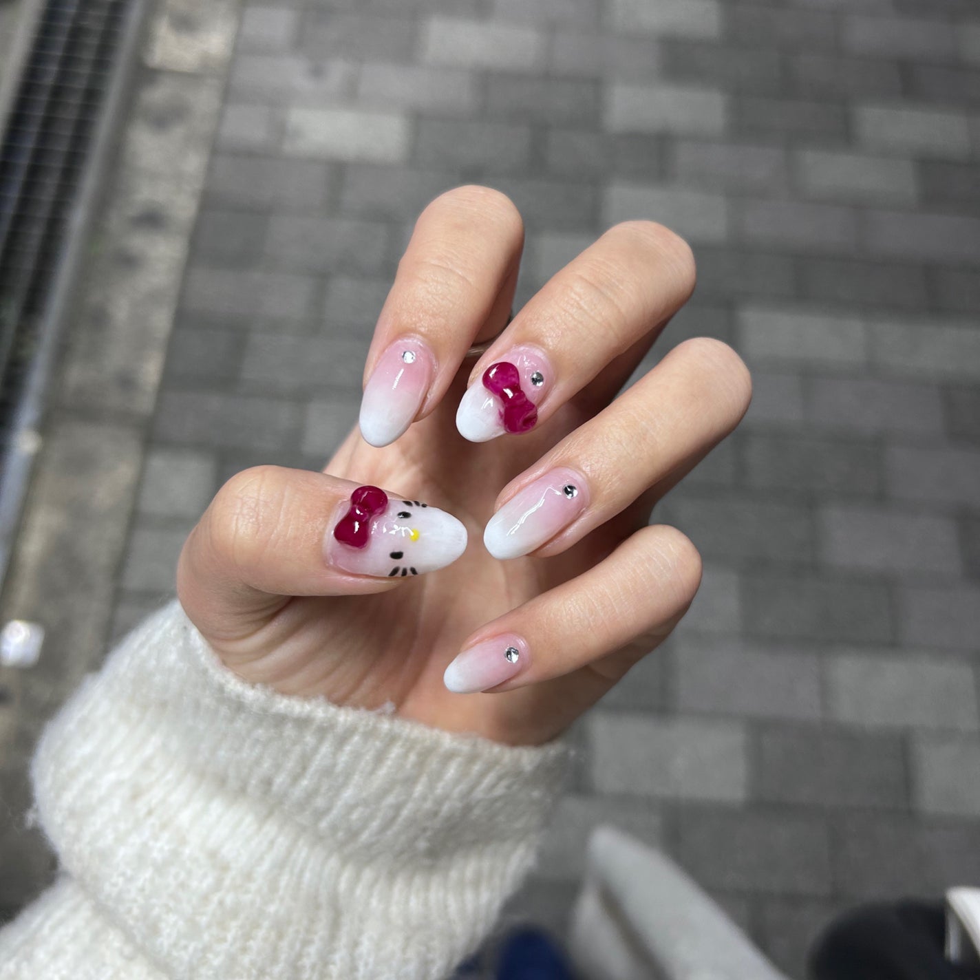 ⭐️ぺろ⭐️『フォロバ100%』 on LIPS 「ここ最近のネイルたち🎀#ネイルチップ #フォロバ100#ネイル..」(2枚目)