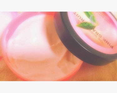 ボディバター ピンクグレープフルーツ/THE BODY SHOP/ボディクリームを使ったクチコミ（2枚目）