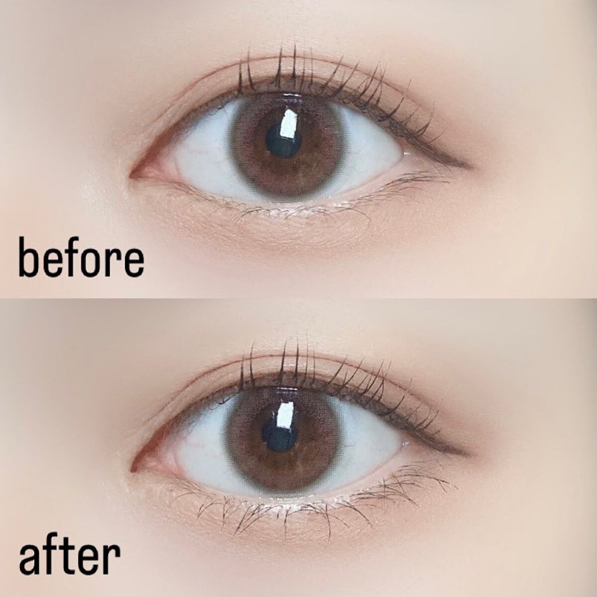 ティルテッドチップボトムラッシュマスカラ/Dear.A/マスカラを使ったクチコミ(2枚目)