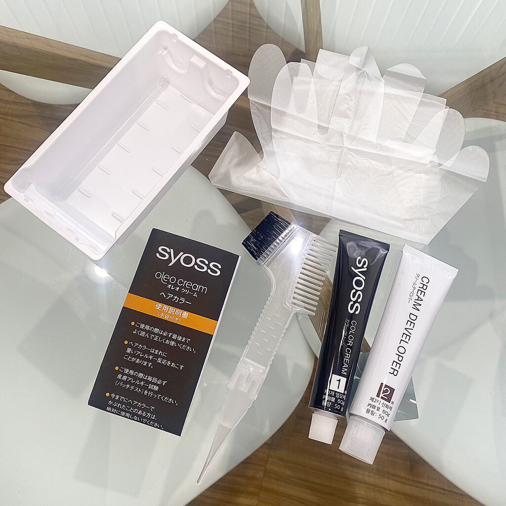 オレオクリーム 4N リッチショコラ/サイオス/ヘアカラーを使ったクチコミ（2枚目）