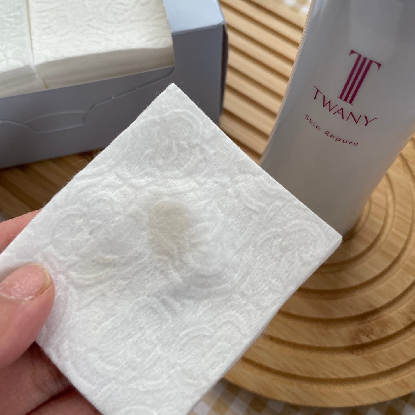 トワニー スキンリピュア/TWANY/拭き取り化粧水を使ったクチコミ(10枚目)