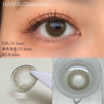HARNE 1day/HARNE/ワンデー(1DAY)カラコンを使ったクチコミ(10枚目)