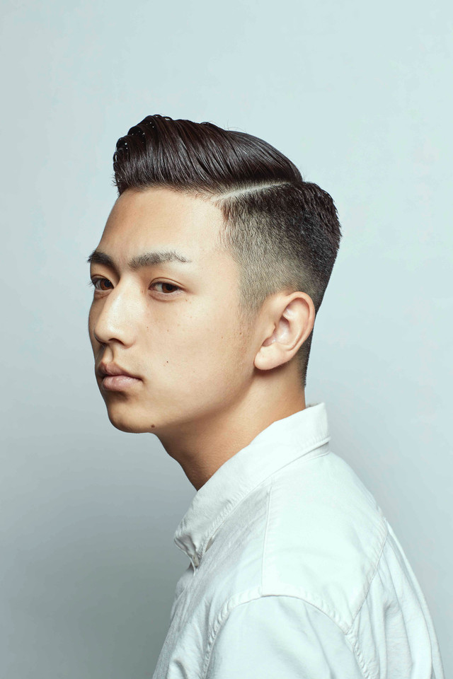 刈り上げメンズヘア
