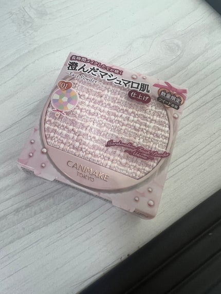 マシュマロフィニッシュパウダー ~Abloom~/キャンメイク/プレストパウダーを使ったクチコミ(1枚目)