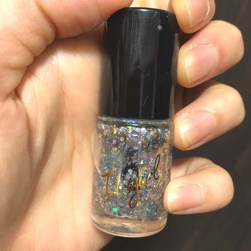 ITGグリッターネイル/DAISO/マニキュアを使ったクチコミ(1枚目)