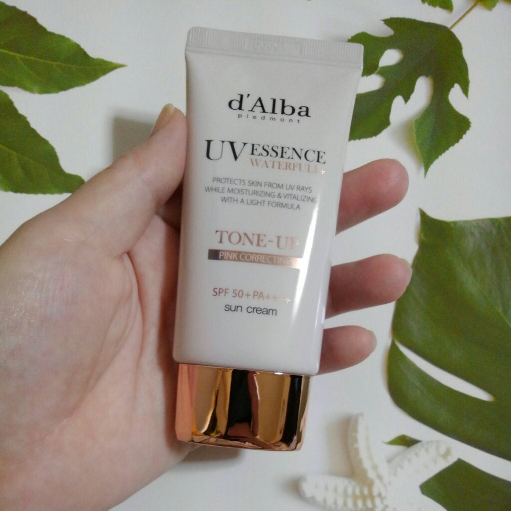 ウォータフルトーンアップサンクリーム/ダルバ/日焼け止めクリームを使ったクチコミ(2枚目)