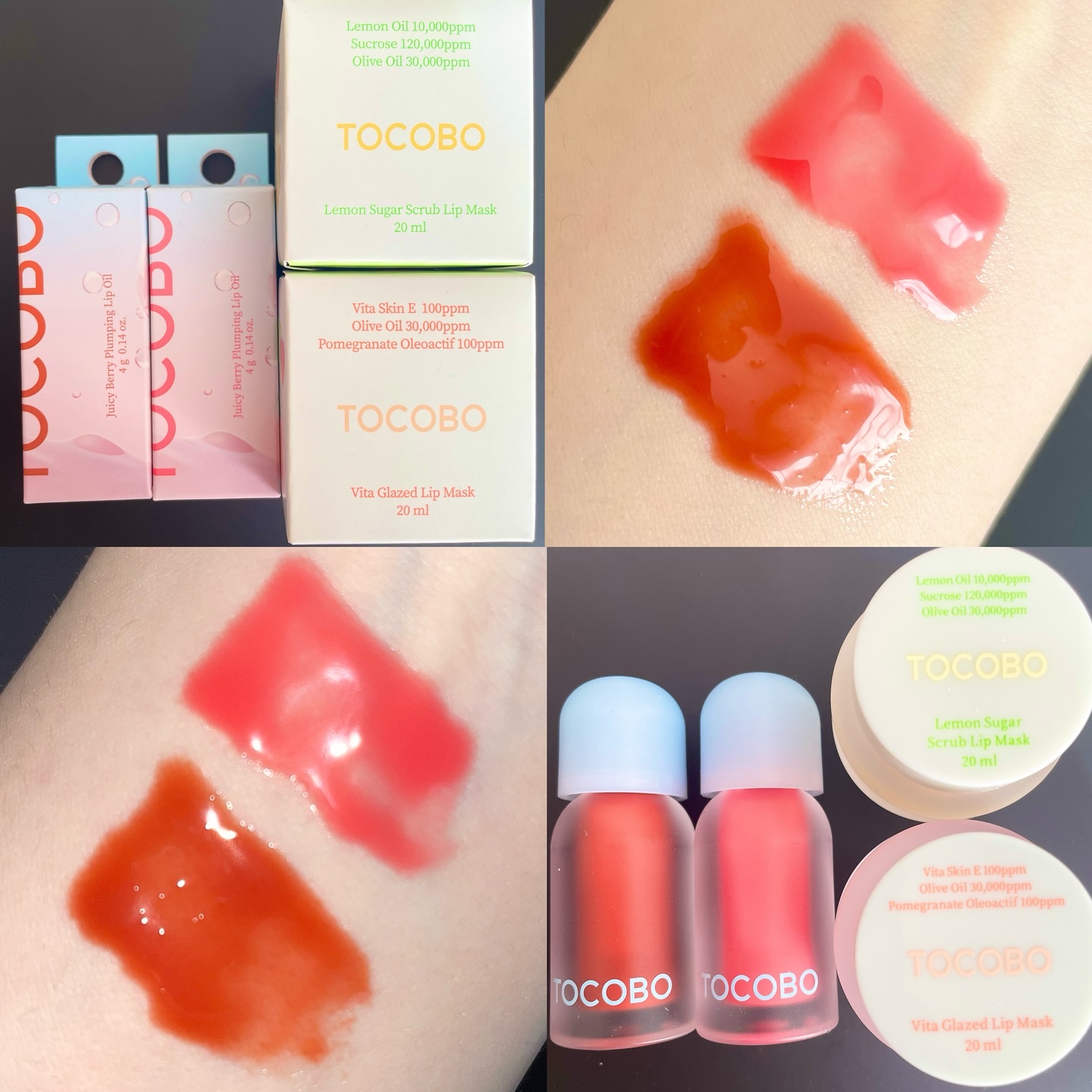 ビタグレーズドリップマスク/TOCOBO/リップマスクを使ったクチコミ（1枚目）