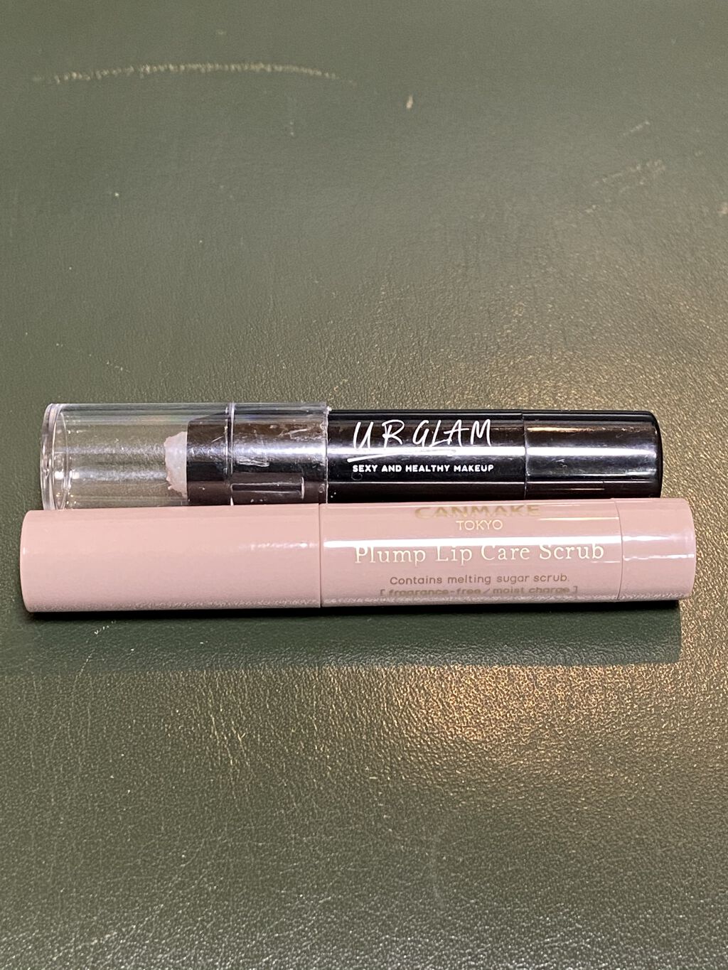 UR GLAM　LIP SCRUB/U R GLAM/リップスクラブを使ったクチコミ（2枚目）