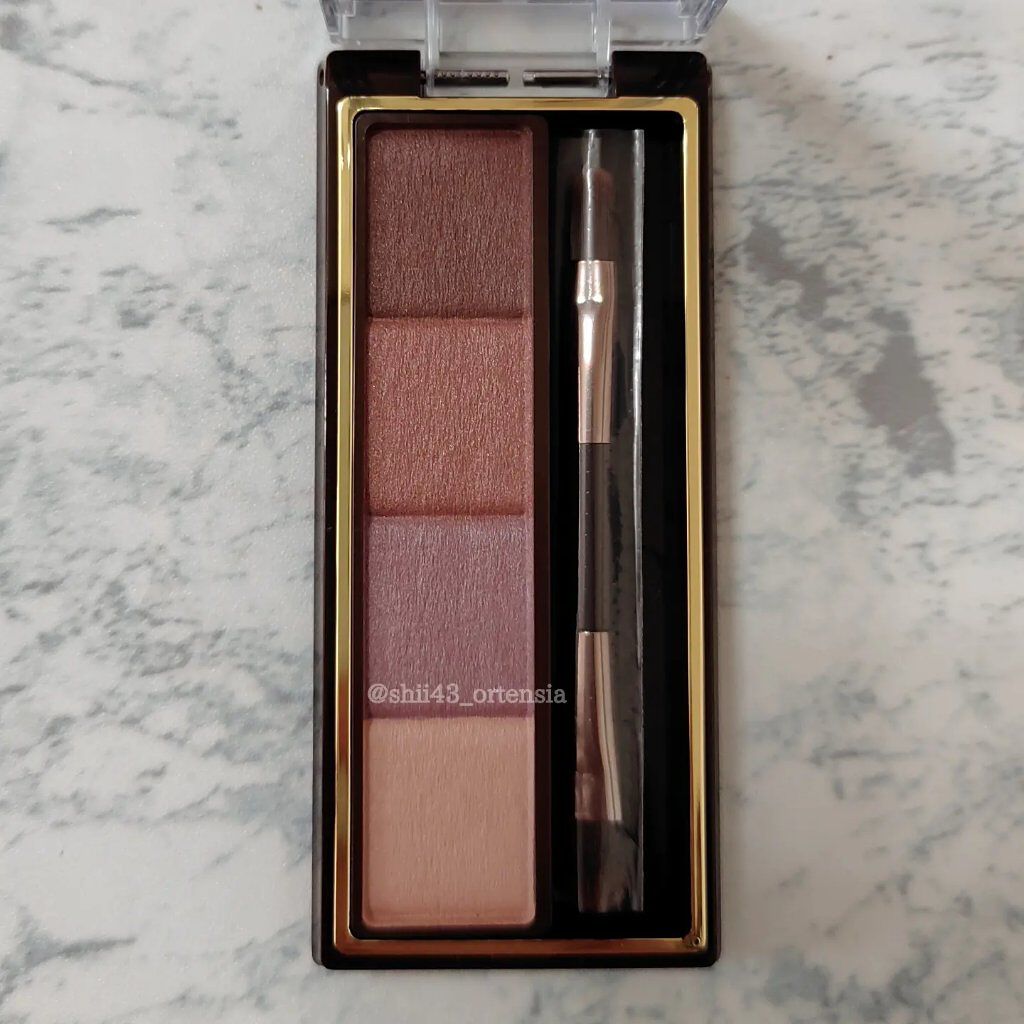 スタイリング パウダーアイブロウ SE04 モーヴブラウン/excel/パウダーアイブロウを使ったクチコミ（3枚目）