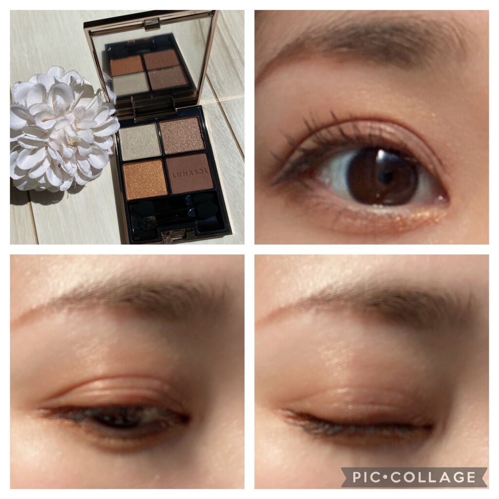 アイカラーレーション/LUNASOL/アイシャドウパレットを使ったクチコミ(6枚目)