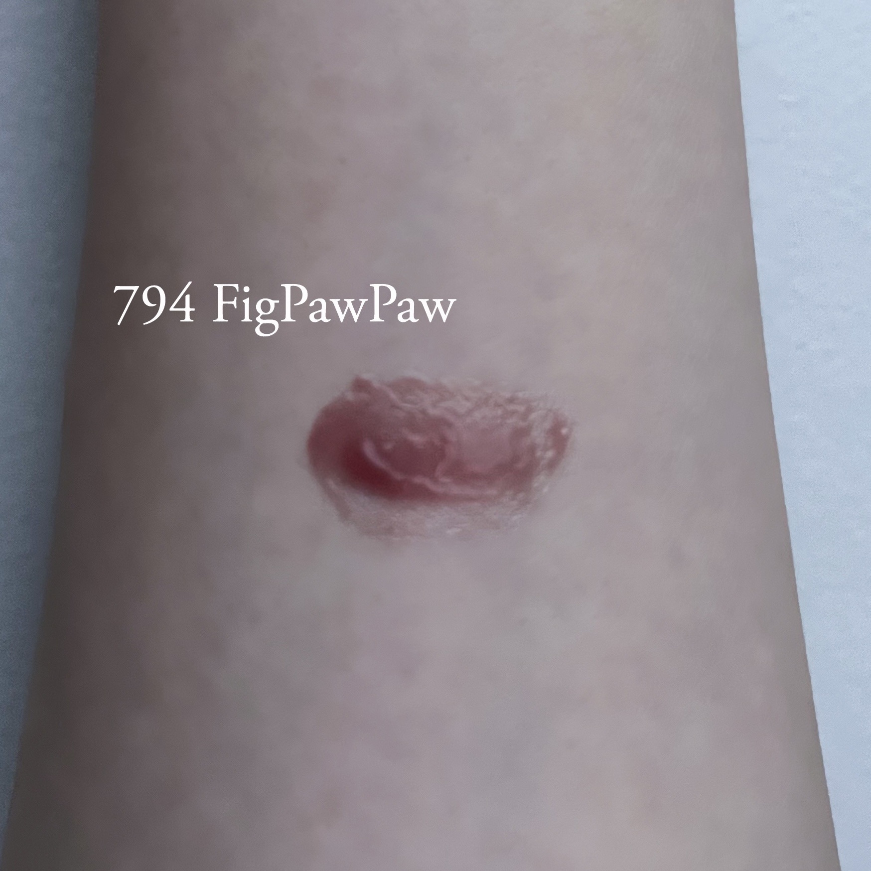 チャビもちゼリーパウパウリップマスク/Dinto/リップマスクを使ったクチコミ（3枚目）